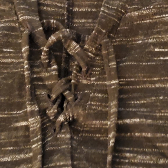 Reebok hooded heather grey t-shirt with pouch - Picture 2 of 7